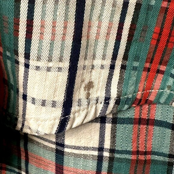 Twenty X By Wrangler Mens Shirt Vintage 90s Western Button Down Plaid Size Large - Picture 11 of 13